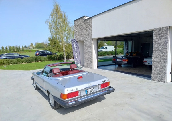 Mercedes-Benz SL cena 140000 przebieg: 280000, rok produkcji 1987 z Bielawa małe 704